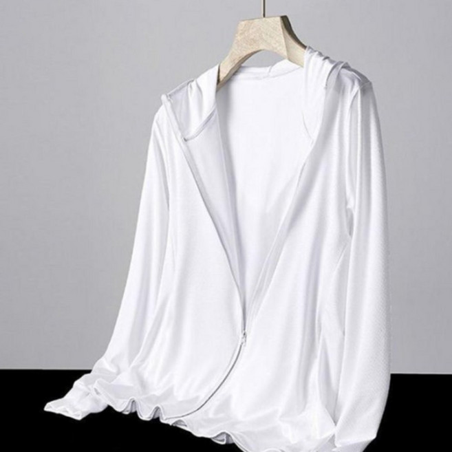 유니쉬 쿨링 냉장 매쉬 후드집업 바람막이