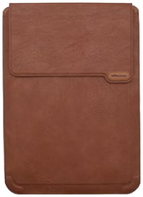 삼성 노트북파우치 갤럭시북5프로 360 거치대 lg그램 갤럭시북4 맥북, 세로형, 브라운, 1개