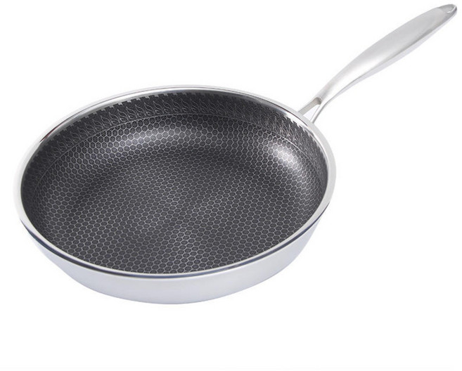 3PLY 허니컴 프라이팬 인덕션 후라이팬, 1개, 30cm