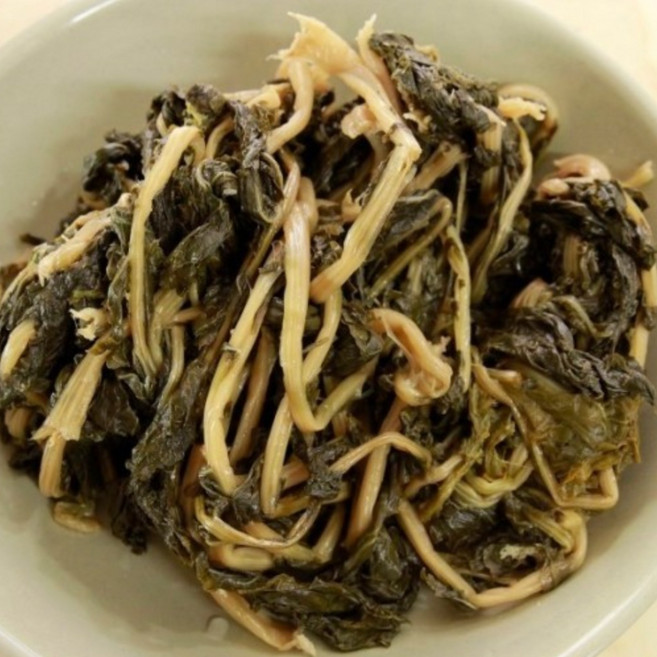 국산 무청시래기 데침시래기, 2개, 1kg