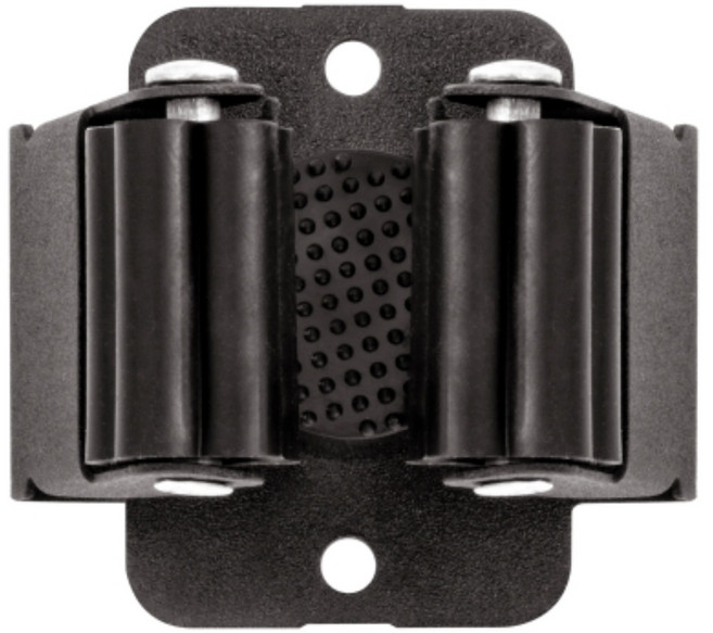 스틱홀더 걸레걸이 다용도걸이 청소도구걸이 봉걸이 대걸레 밀대 마포걸레 고정용, 2개, 블랙 고정용