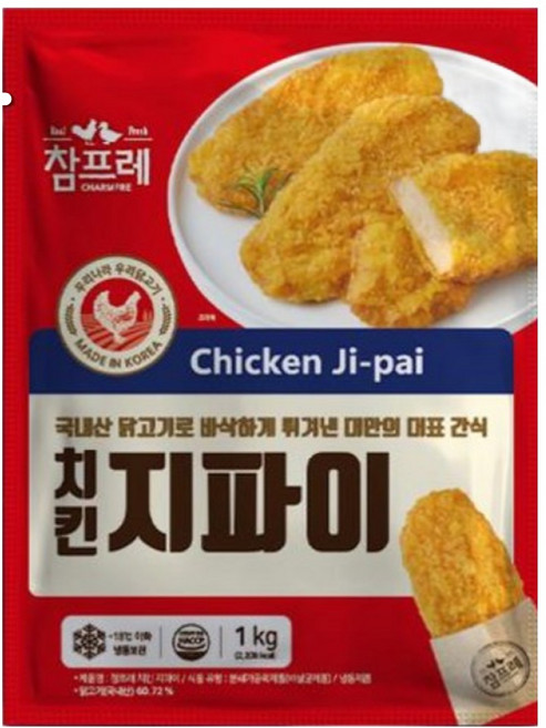 참프레 대만식 치킨 지파이 1kg, 1개
