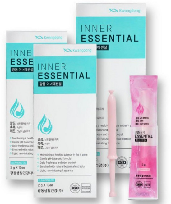 광동 이너에센셜 pH 밸런스 여성 청결젤, 40개, 2g