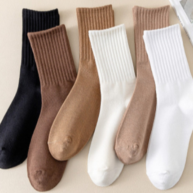 하옵 여성용 러블리 중목 양말 10켤레 세트