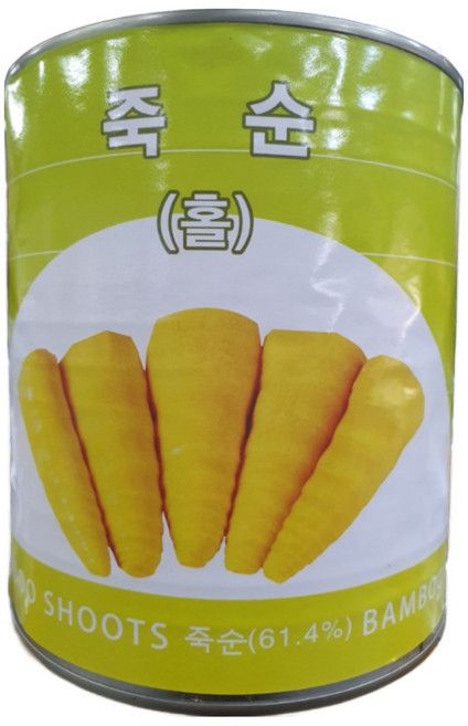 태국 죽순절임 통조림 bamboo shoots 2850, 3개, 2.85kg