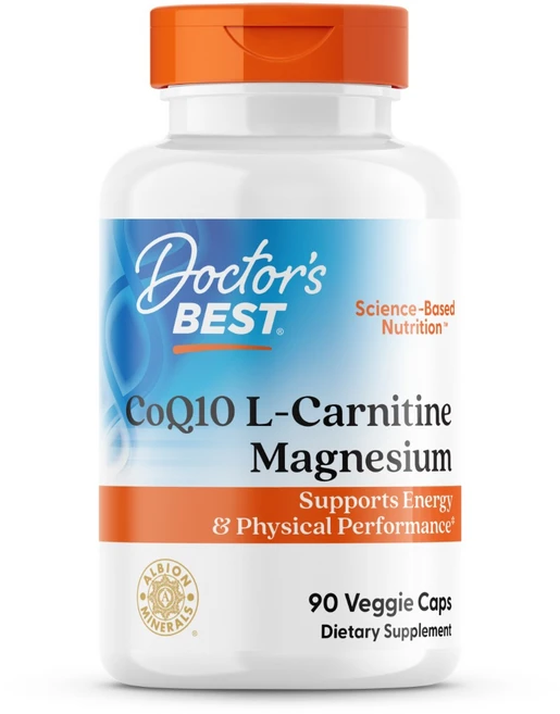 닥터스베스트 CoQ10 L-카르니틴 마그네슘 베지캡, 1개, 90정 - 쿠팡