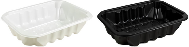 PP 실링용기 1915-40 (배달용기), 검정, 1개, 900개입