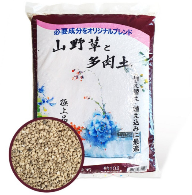 산야초 10L 대포장 프리미엄 난초 배양토 고급 일본전통 혼합토, 1개