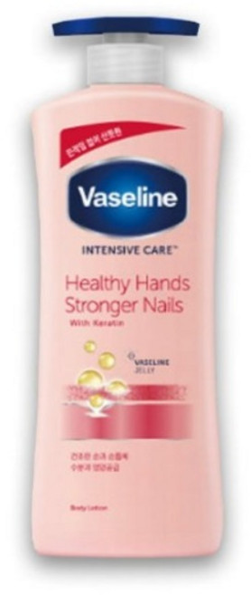바세린 인텐시브 케어 헬씨 핸드 앤 스트롱거 네일 로션, 600ml, 12개