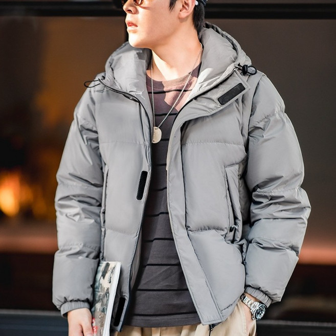 남자 패딩 탈부착 베스트 기모 후드 코트 겨울 TS2207229