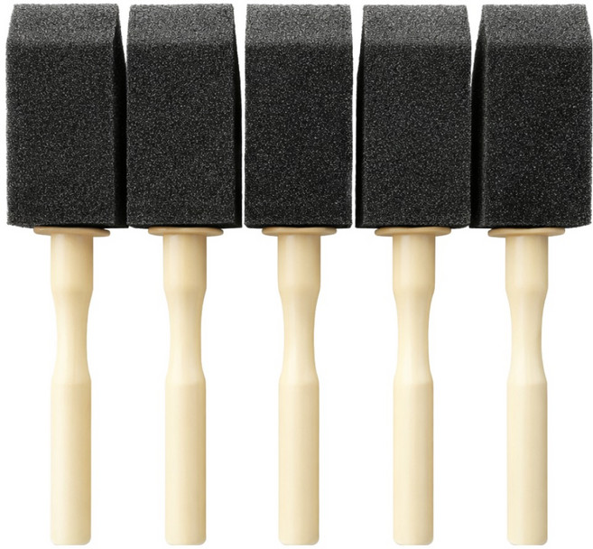 모노딜 송풍구전용 틈새청소 폼브러시, 5개