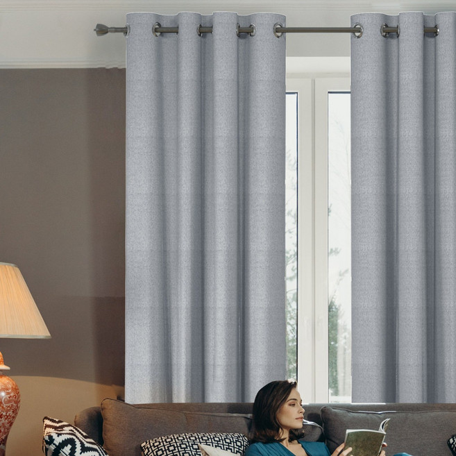 와이스타일 100% 단열 암막 커튼막 커튼 세트 고밀도 암막커튼 사계절 암막커튼 세트 작은창문 암막커튼 거실커텐 방창커튼 2P