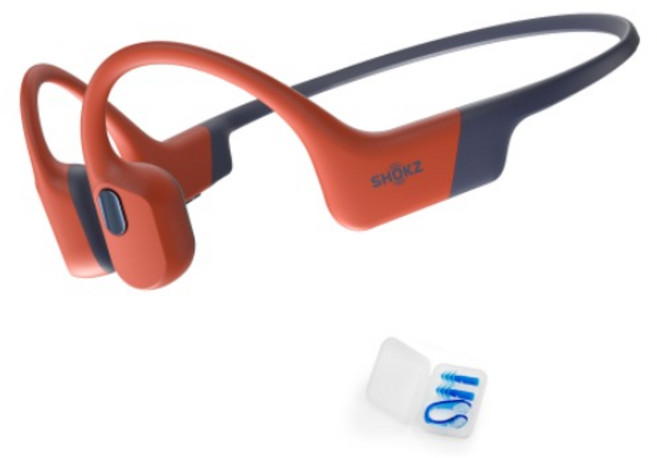 샥즈 신제품 쿠팡 세트 국내 정품 샥즈 (Shokz) OpenSwim Pro S710 오픈스윔 프로 블루투스 무선 오픈형 이어폰, 레드-RD