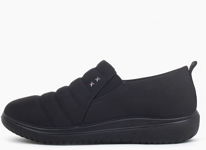 [고급인솔증정] 에버라스트 E헬로시 여성 방수 니트 슬립온 사계절용 발수 발편한 가벼운 푹신한 논슬립 미끄럼 방지 신발 단화