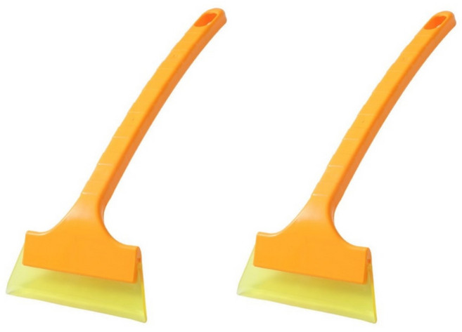 고샤인 차량용 말랑말랑 노기스 황소 힘줄 성에제거기 눈삽 눈 브러시, 2개