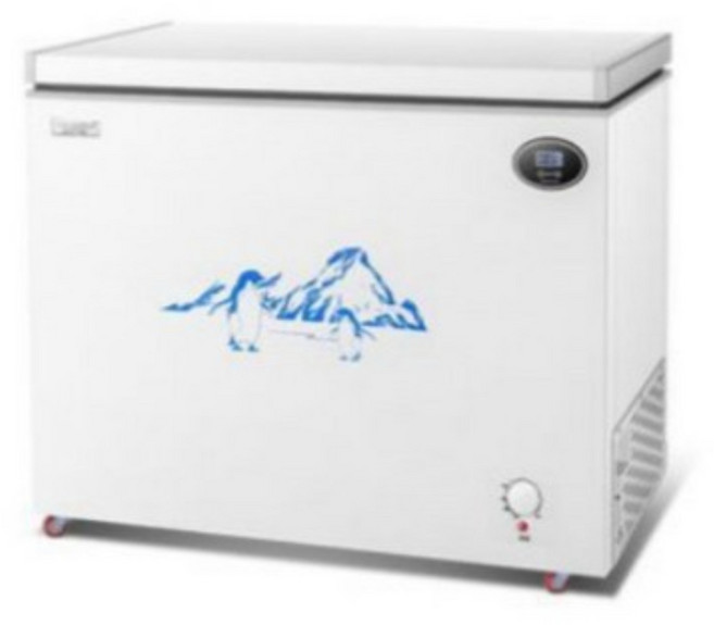 에이트 성에제거 미니 김치냉장고 뚜껑형 1도어 냉장 냉동 술장고 음료 서브, 169L