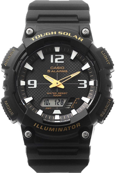 [CASIO] 카시오 AQ-S810W-1B 남성 우레탄밴드 태양광 시계