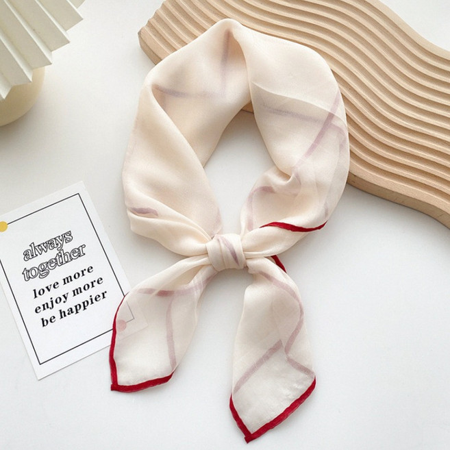 스카프 텐셀 무지 봄 머플러 데일리 간절기