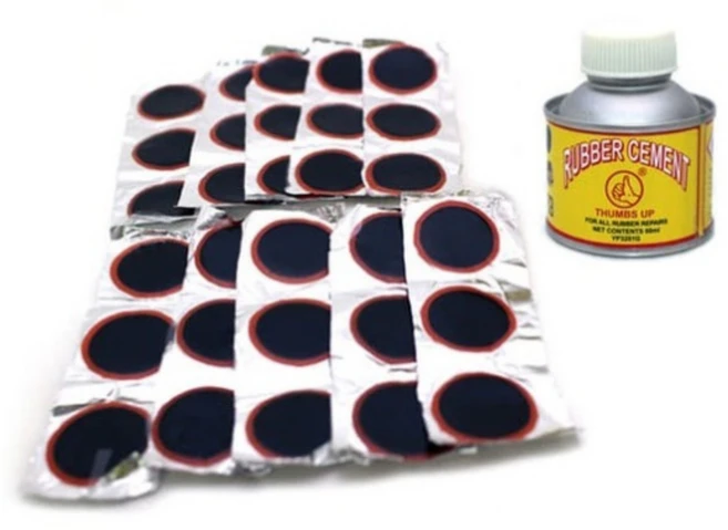 자전거 펑크패치 thumps up 패치30장+본드60ml ( 대만 ) 튜브수리, 상세페이지 참조, 1개 - 쿠팡