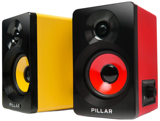 컴소닉 PILLAR 2채널 스피커 PILLAR HS-740 USB, 혼합색상