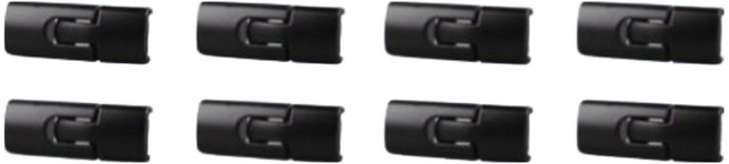 뮤즈렛 운동화끈 무매듭 고리형 버클 클립