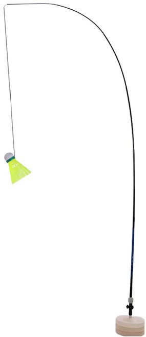 DANGZ 1인 배드민턴 연습 훈련 공을 줍지 않아도 된다, 1세트, 혼합색상