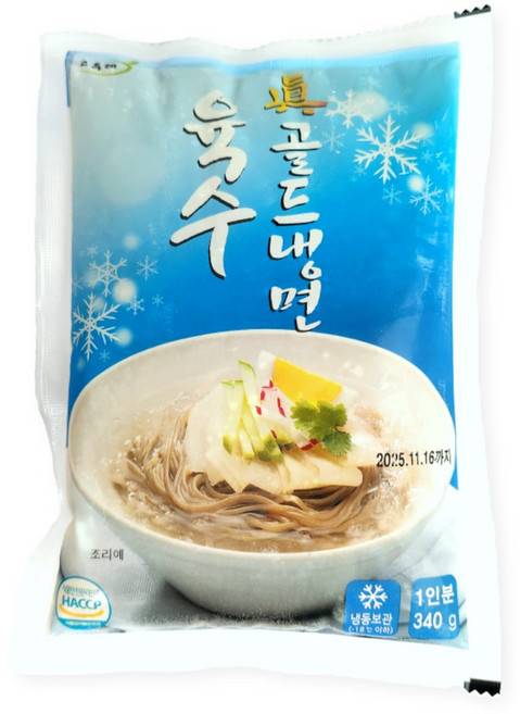 [당일출고] 고두래 진골드냉면 냉면육수 낱봉 1box 업소용 식자재, 30개, 340g