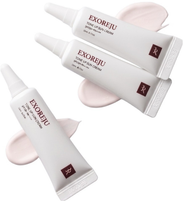 파데프리 무기자차 톤업선크림 썬크림 여행용 미니 화장품 엑소리쥬, 3개, 5ml