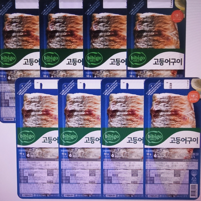 [코스트코] 비비고 고등어구이 60g x 8 660573, 8개