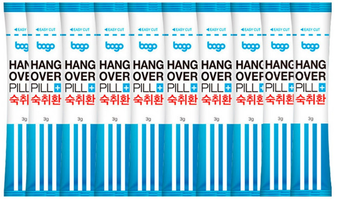 보고 숙취환 글루타치온 숙취해소 회식전후 간편섭취 피로회복 실속비닐포장, 3g, 10개