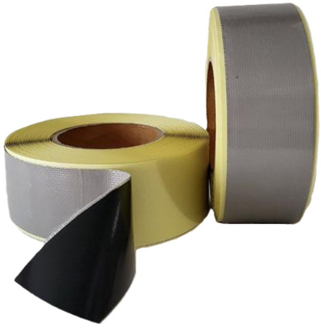 국내생산 부틸방수테이프 옥상 렉산 판넬 지붕 보수 누수방지 강력접착 간편방수, 복합시트 회색, 1개, IT510 폭5cm 길이10m 두께1.0mm