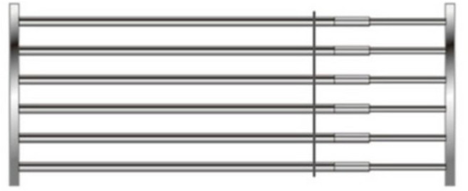 [JJONE] DIY 창문방범창 스텐레스 안전휀스 범죄예방 원룸 빌라 복도식 아파트 창문 높이조절 방범창, 02_방범창/A480, 1개