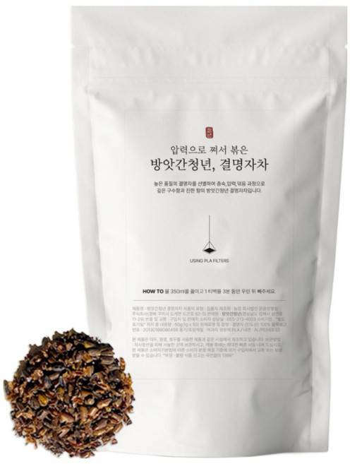 방앗간청년 압력으로 볶아 특별한 결명자차 티백 삼각티백, 1g 50개입 2개, 1g, 2개, 50개입