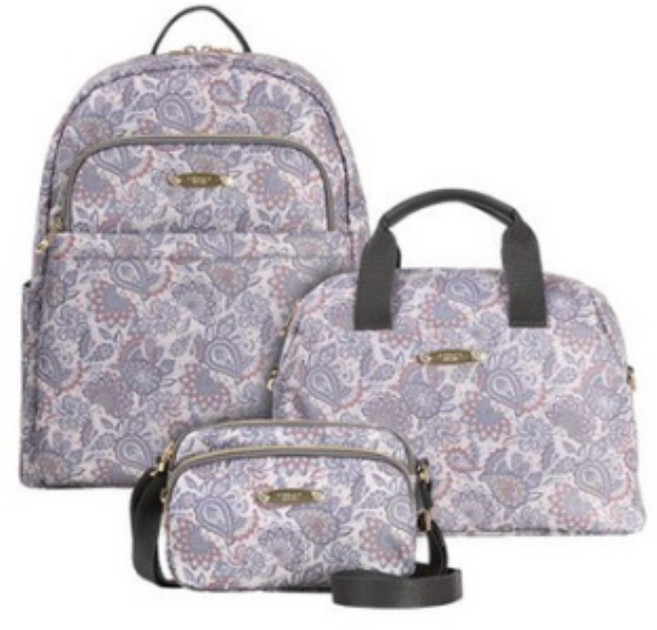 [에버라스트] 로제 백팩 미니 크로스백 3종 세트 나일론 경량 캐주얼 데일리 가방 4color