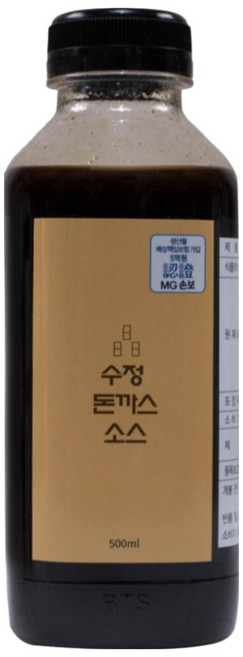 수정 돈까스 소스 32년 장인 노하우 만능소스, 1개, 500ml