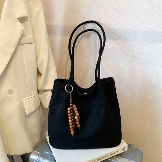 에버파인 고급 스웨이드가방 스웨이드백 스웨이드숄더백 스웨이드호보백 사계절 가방 여성 숄더백 데일리 악세사리 안전버클 핸드백 토트백