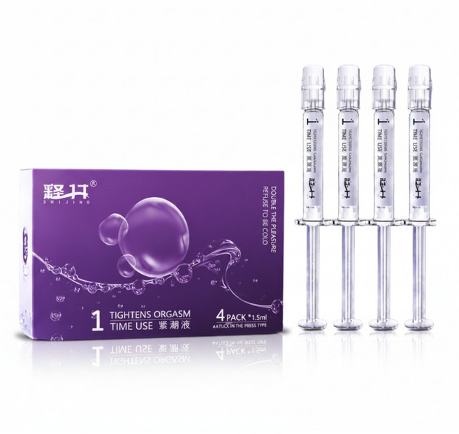 SHIJING 여성케어 보습 젤 부드러운 사용감 촉촉한 데일리 바디케어, 8개, 1.5ml