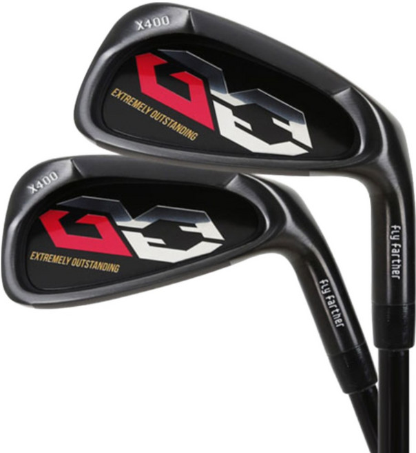 GXO 지엑스오 X400 남성 아이언 8개 세트 경량스틸/그라파이트, 그라파이트, R, 24도