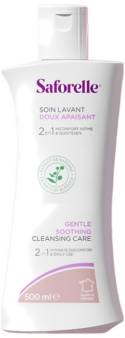사포렐 젠틀 수딩 클렌징 케어 여성청결제, 1개, 500ml