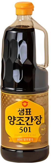샘표 501 양조간장 1.7L X 6개 업소용 대용량