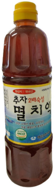 백령 2배숙성 멸치액젓1KG 추자도 추천 감칠맛 국간장 김장 HACCP 일미, 1kg, 1개