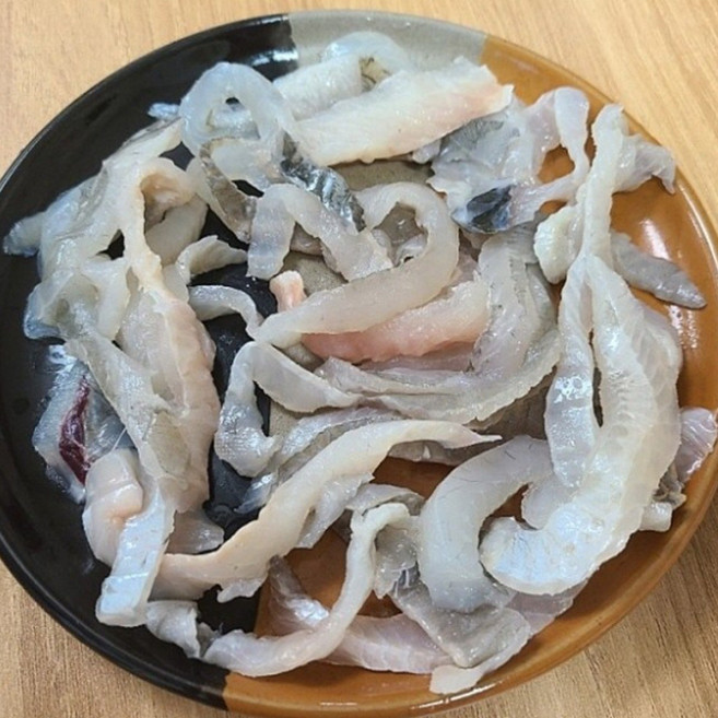 구룡포 활 강도다리 세꼬시 600g(200gX3팩) 4-6인분, 3개