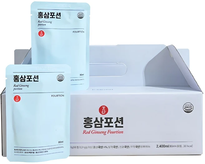 쓴맛 없는 무가당 홍삼포션, 30개, 80ml - 쿠팡