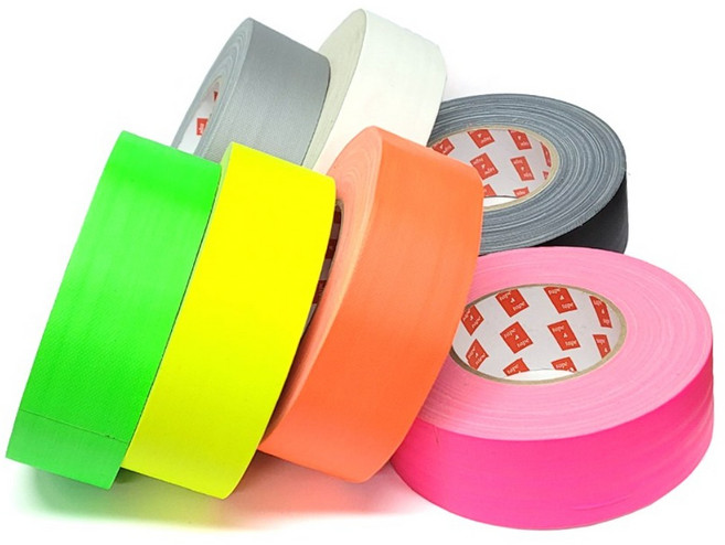 게퍼 개퍼 무광면테이프 형광무광면테이프 50x50, 흑색, 1개