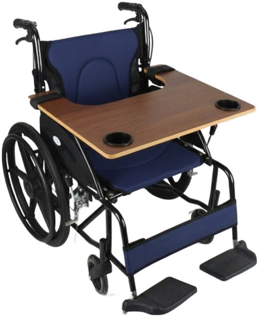 휠체어식판 MK-230WT 휠체어식탁 휠체어테이블 책상, 1개