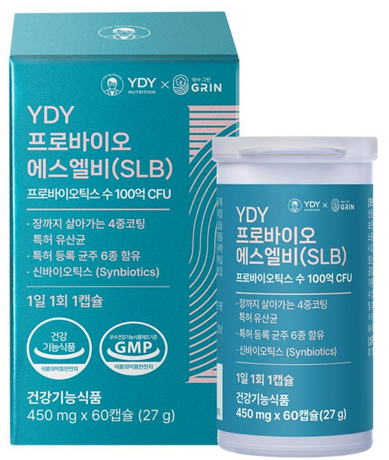 YDY 프로바이오 에스엘비(SLB), 4박스, 60정
