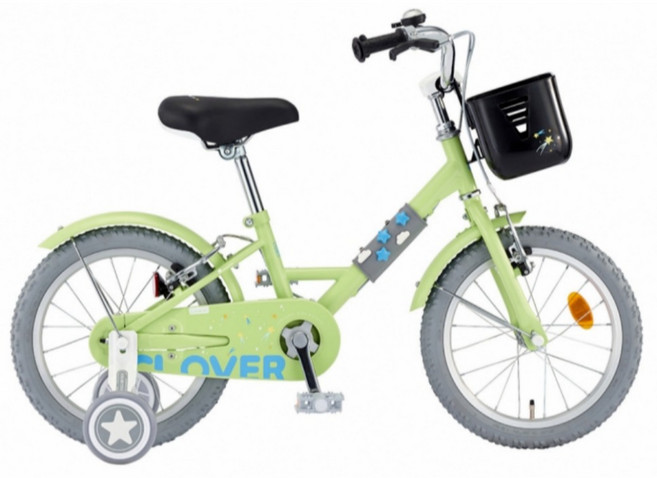 삼천리 어린이 자전거 클로버 16인치 보조바퀴 99%조립 2026년형, 1개, 108cm, 애플그린 (무광) 조립90%