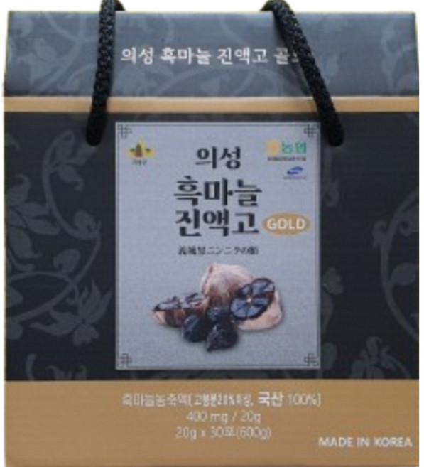 의성 흑마늘 진액고 골드 건강식품 흑마늘진액 20ml x 30개입, 30개
