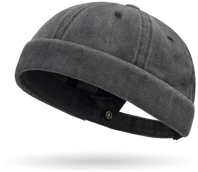 라라티와이 펠라 남여공용 와치캡 데님 골무 레옹 챙없는 모자