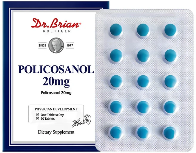 닥터브라이언 폴리코사놀 20mg 타블렛, 90정, 6개 - 쿠팡